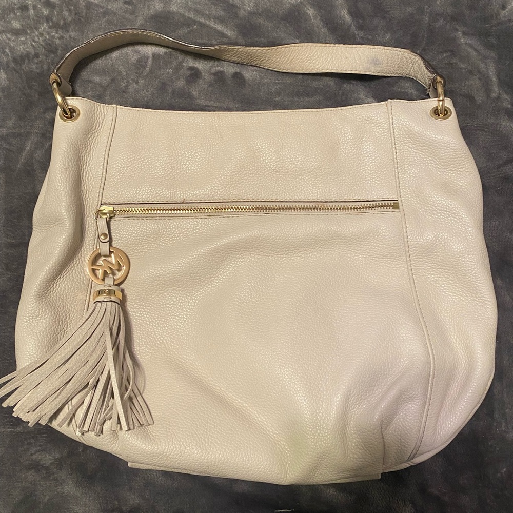 Michael Kors Cream Shoulder Bag